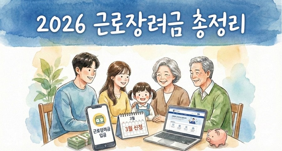 2026년 근로장려금 신청