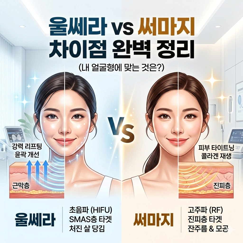 울쎄라 vs 써마지 차이점