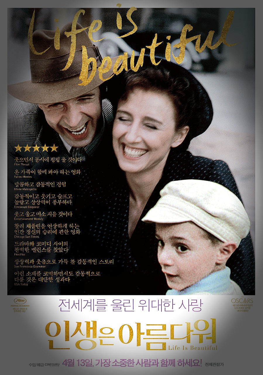 인생은 아름다워 포스터