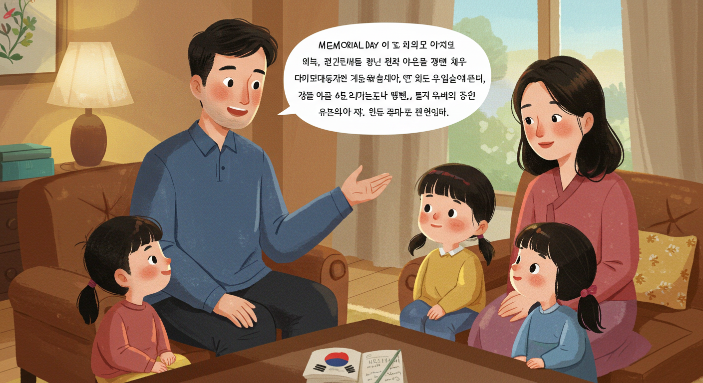 아이와 나누는 현충일 이야기#2