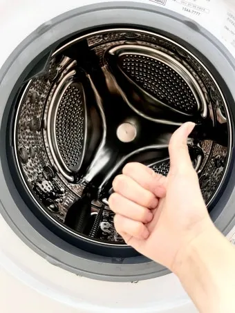 세탁기 통청소 과탄산소다와 뜨거운물 사용 통돌이 드럼 차이_21