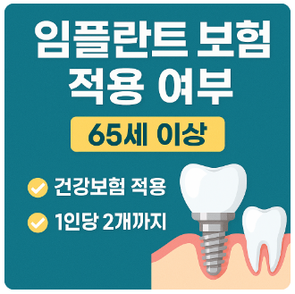 임플란트보험적용