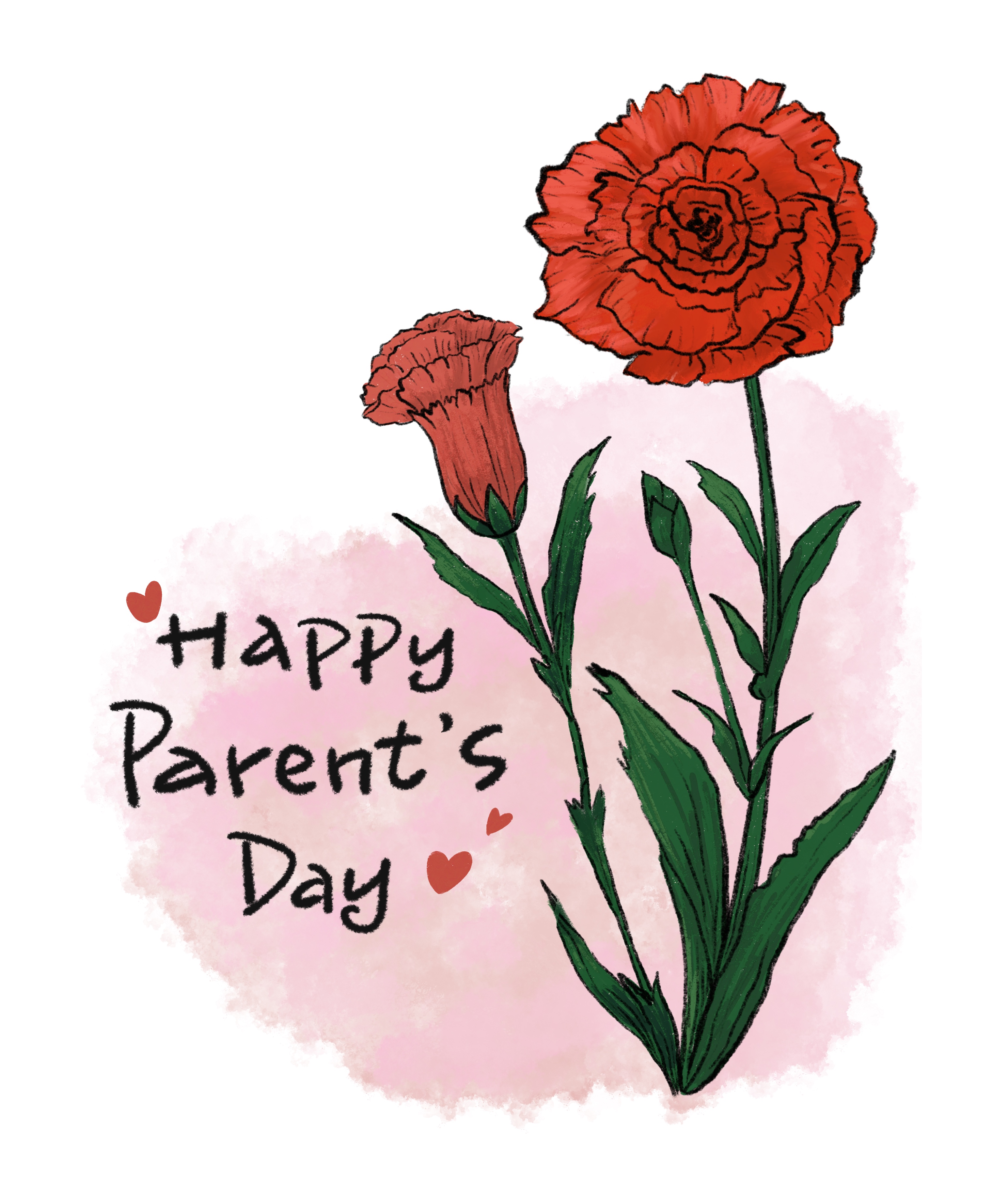 어버이날 일러스트 &amp; 글귀