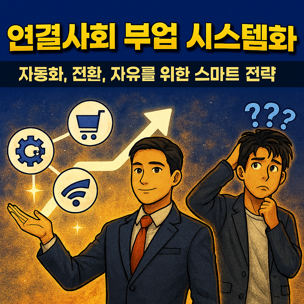 연결사회 부업 시스템화: 자동화, 전환, 자유를 위한 스마트 전략