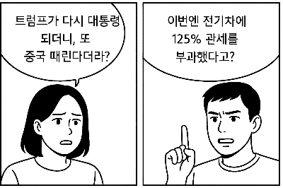 관세 전쟁 이미지