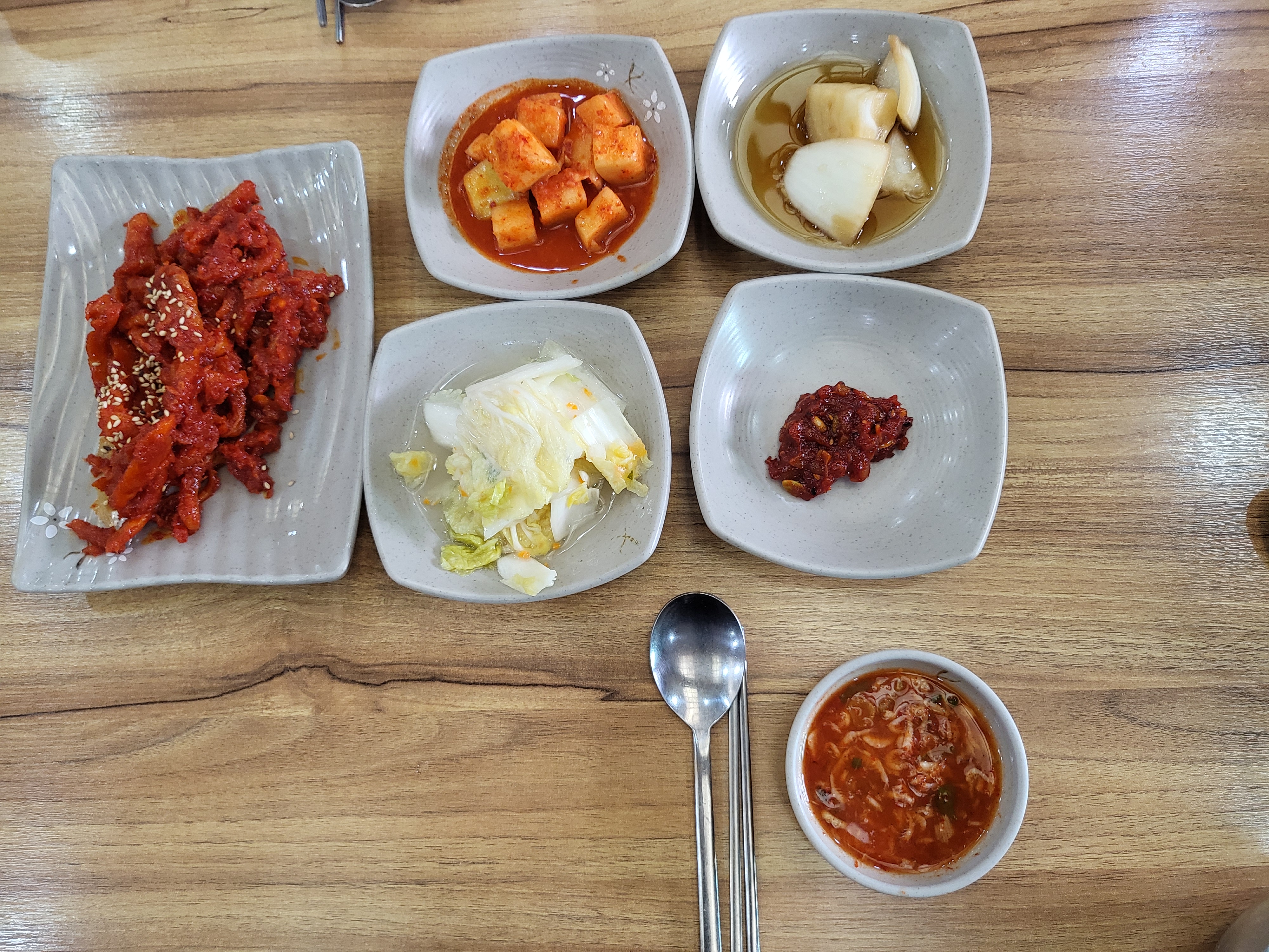 단천식당 - 기본반찬