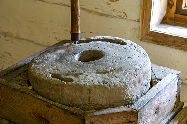 맷돌: 손과 자연의 완벽한 조화