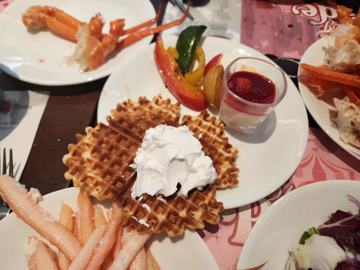 빕스 샐러드바 가격 프리미어 빕스 송도점 딸기축제, 와인 무료, 주말 런치