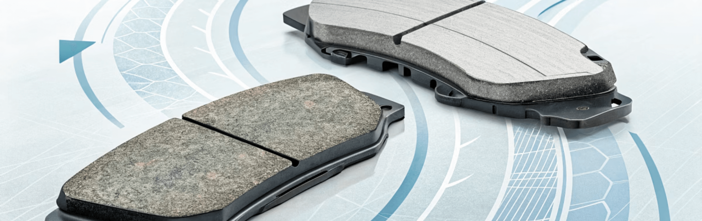 브레이크 패드에 대한 모습을 담은 이미지