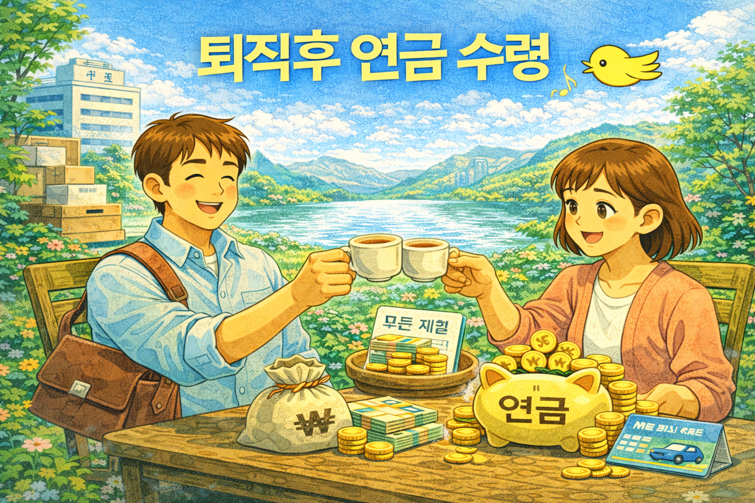 퇴직연금 관련 사진첨부