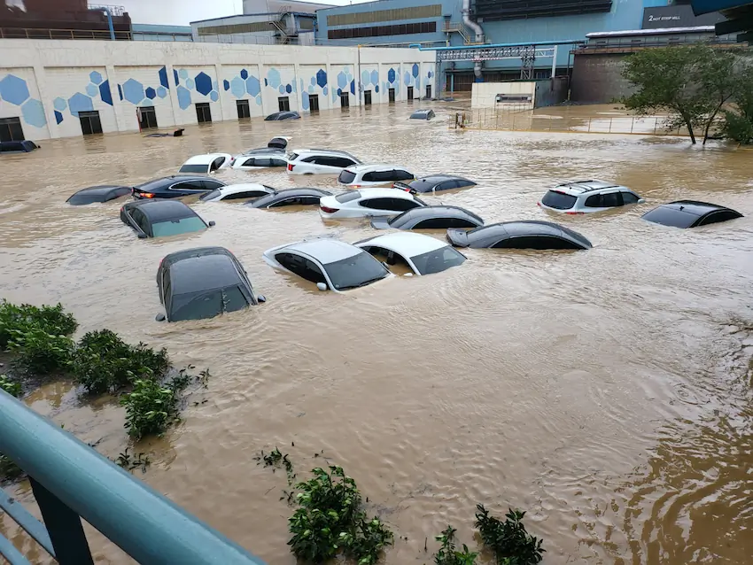 포항 포스코 제철소 태풍 힌남노 피해