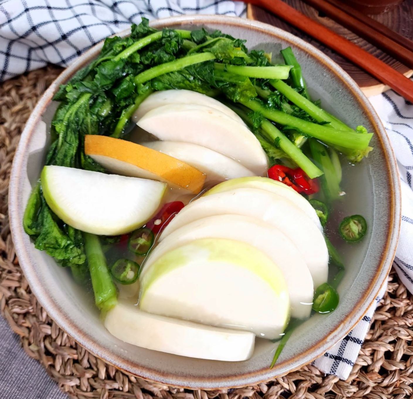 동치미담그는법