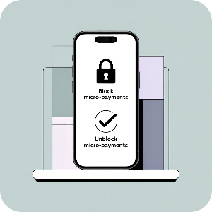 SKT 소액결제 차단&middot;해제 방법 이미지