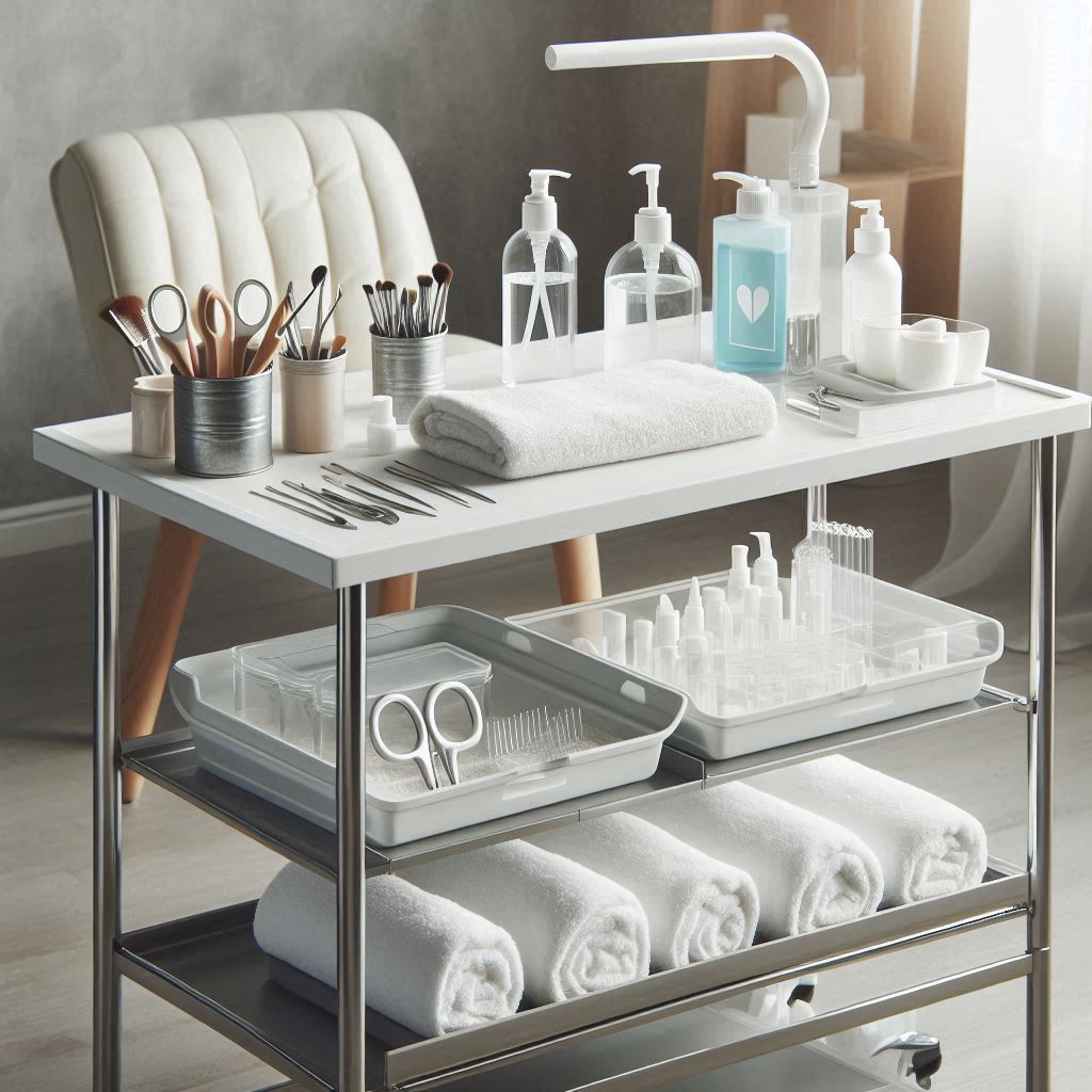 피부,체형관리 샵 배경