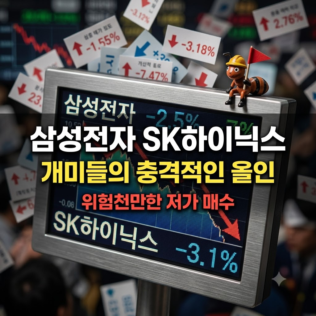 개미들의 반도체 저가 매수