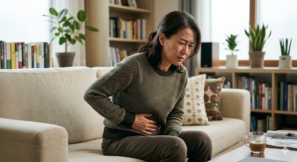 아랫배가 콕콕 쑤시는 증상