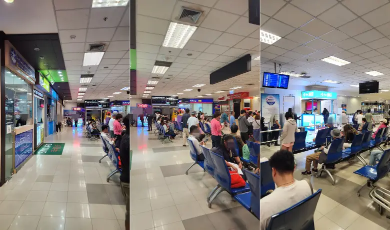 치앙마이-공항-출국장