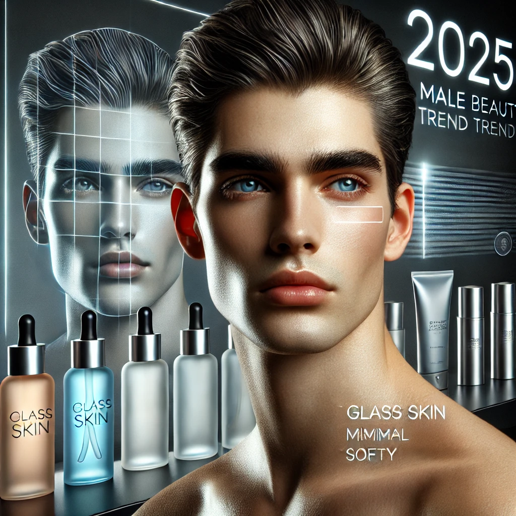 2025년 남성 뷰티 트렌드 관련 사진