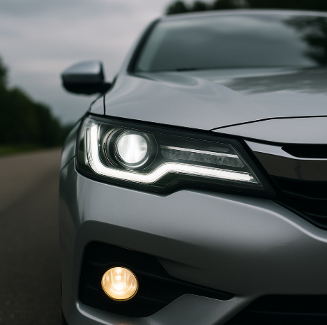 자동차 헤드라이트 종류와 밝기 차이