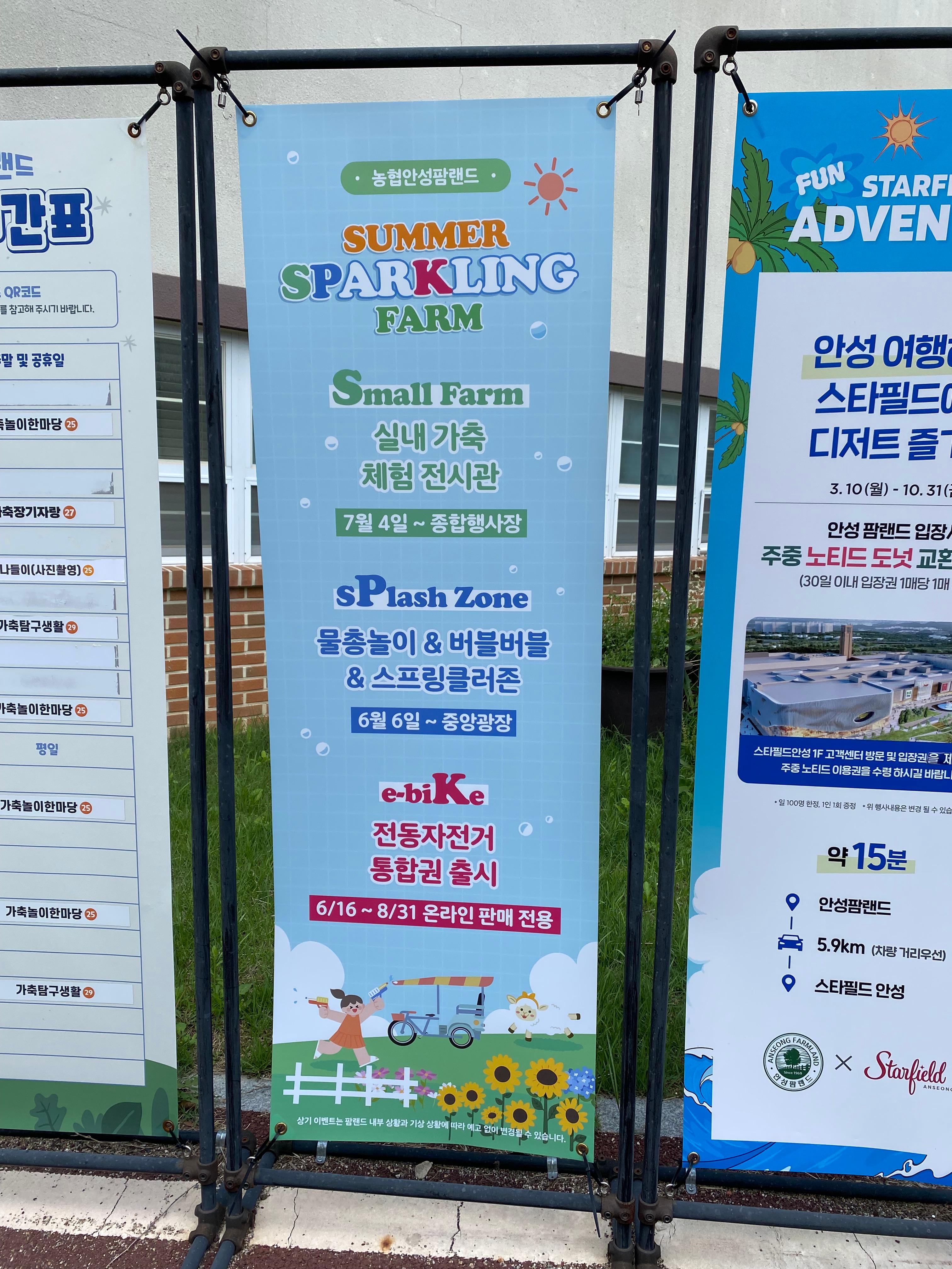 썸머 페스티벌 안성팜랜드