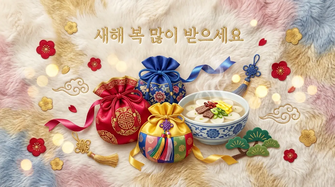 새해복많이 받으세요 카드 이미지