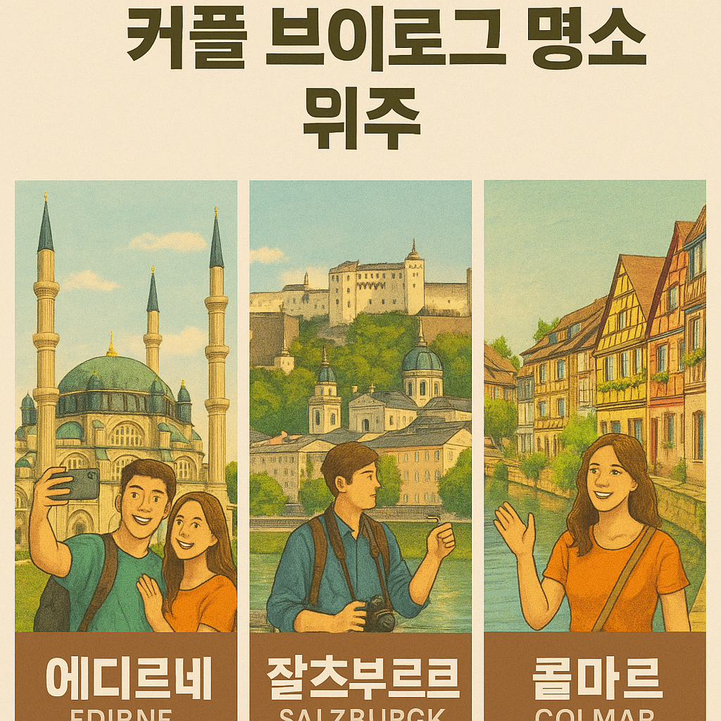커플 브이로그 명소 이미지