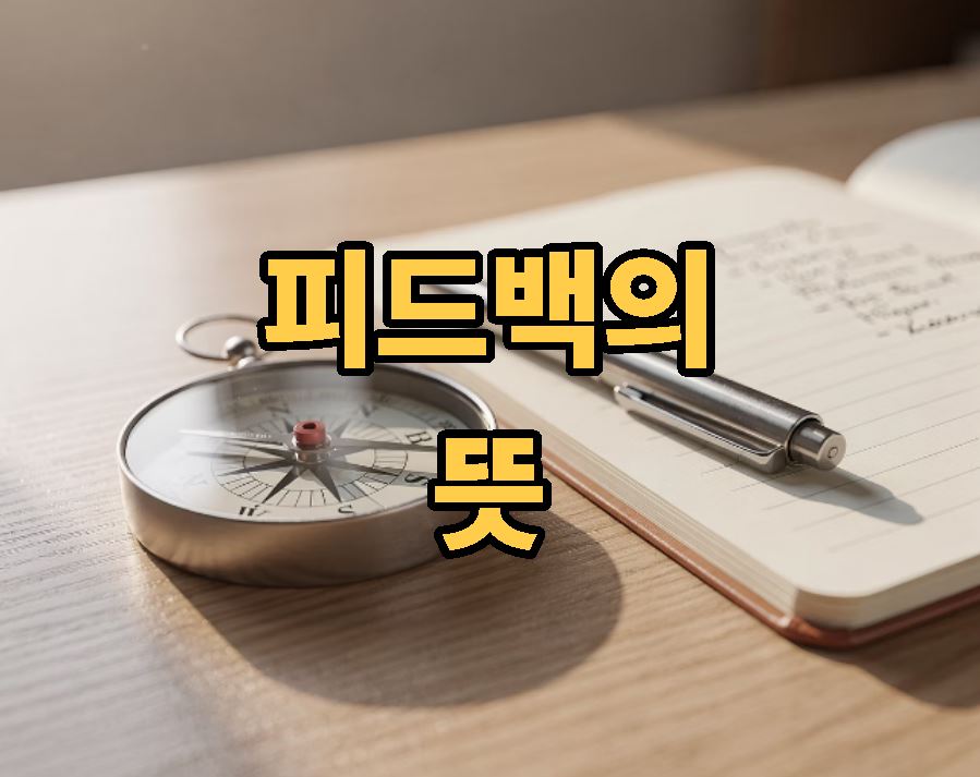 피드백의 뜻