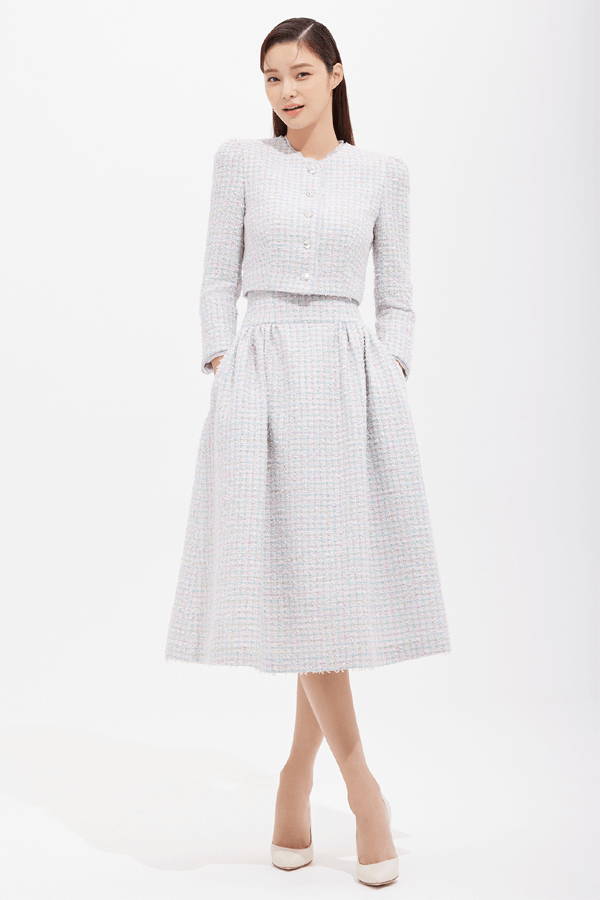 눈물의 여왕 김지원 아보아보 자켓 스커트