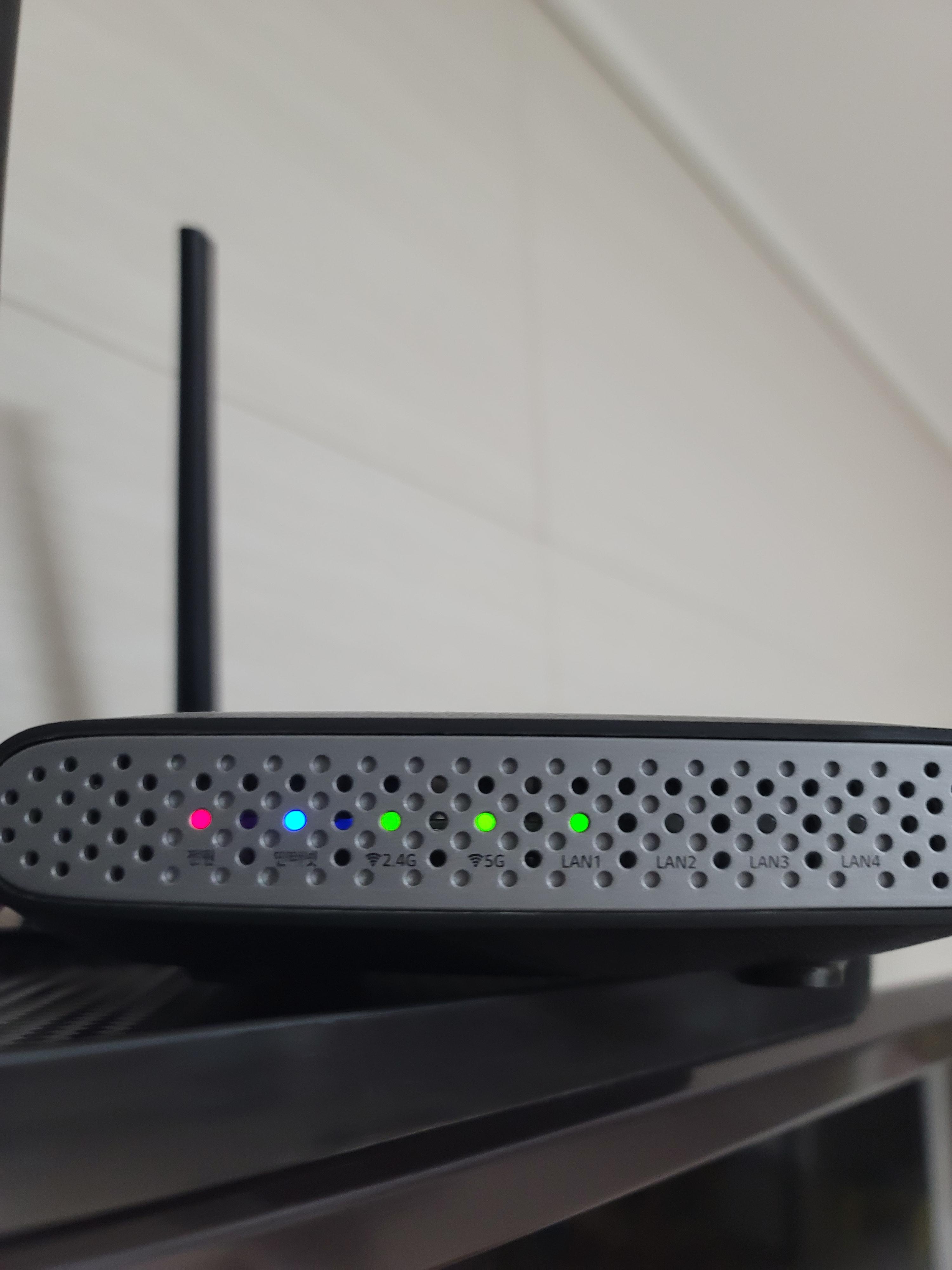 엘지 와이파이 led