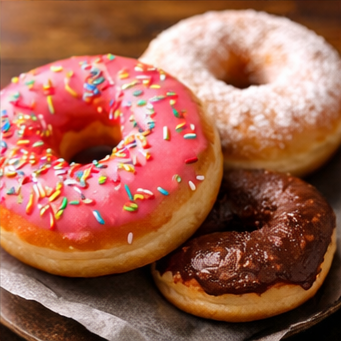 충주자유시장 매운만두&amp;#44;감자만두&amp;#44; 시래기 순대국밥&amp;#44; 사과도넛&amp;#44; 초콜릿도넛