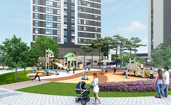 e편한세상 범일 국제금융도시 모델하우스(VR), 분양가, 평면도, 청약 신청