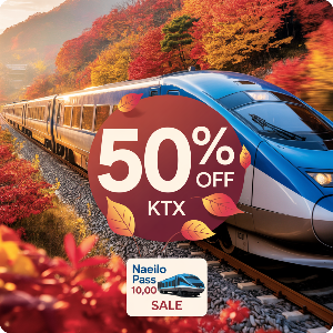 코레일 가을여행 관광열차 50%할인 + 내일로패스 1만원 할인 이미지