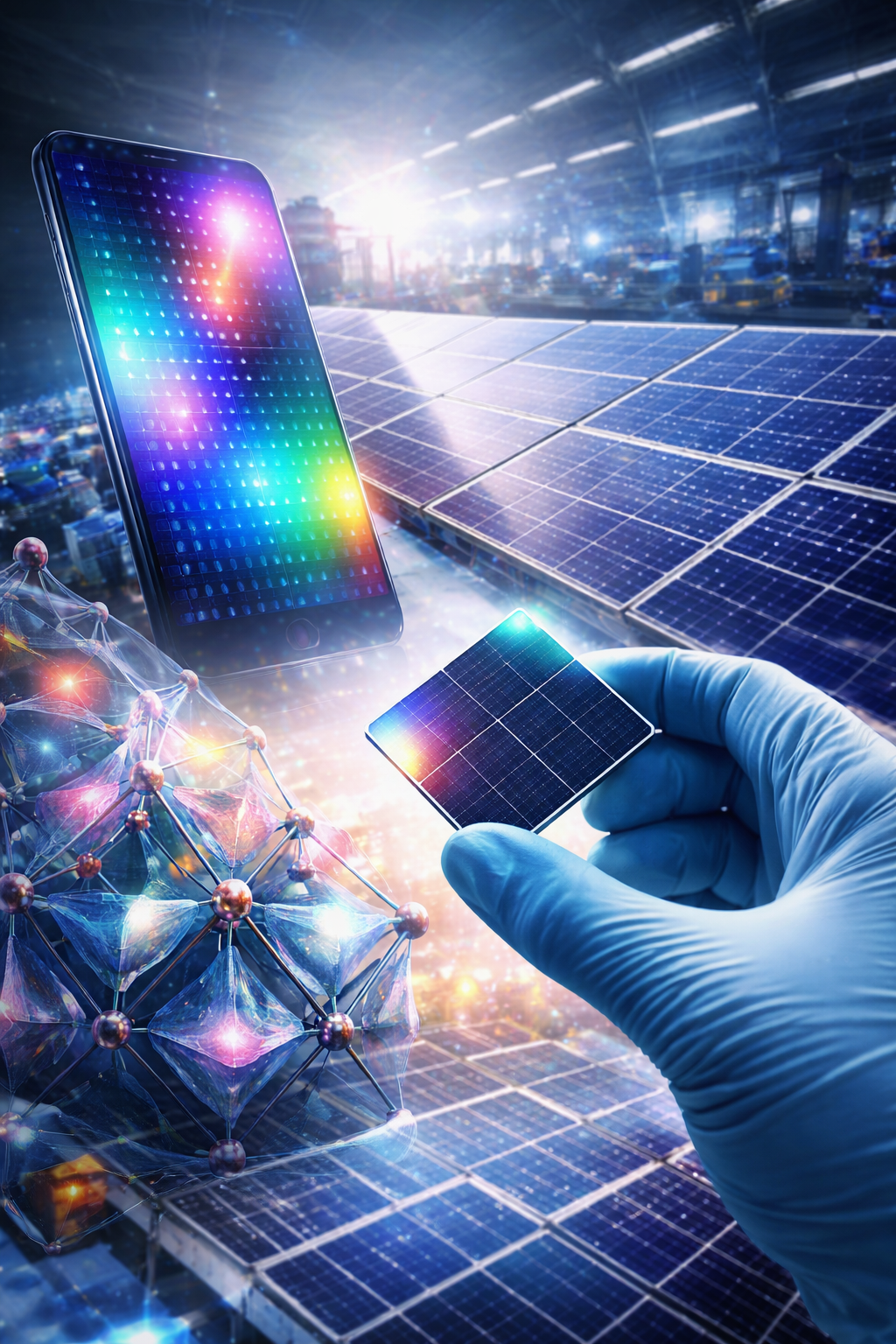 한국 페로브스카이트 양산 성공, OLED&middot;태양전지 차세대 소재 기술 중국 추격 차단