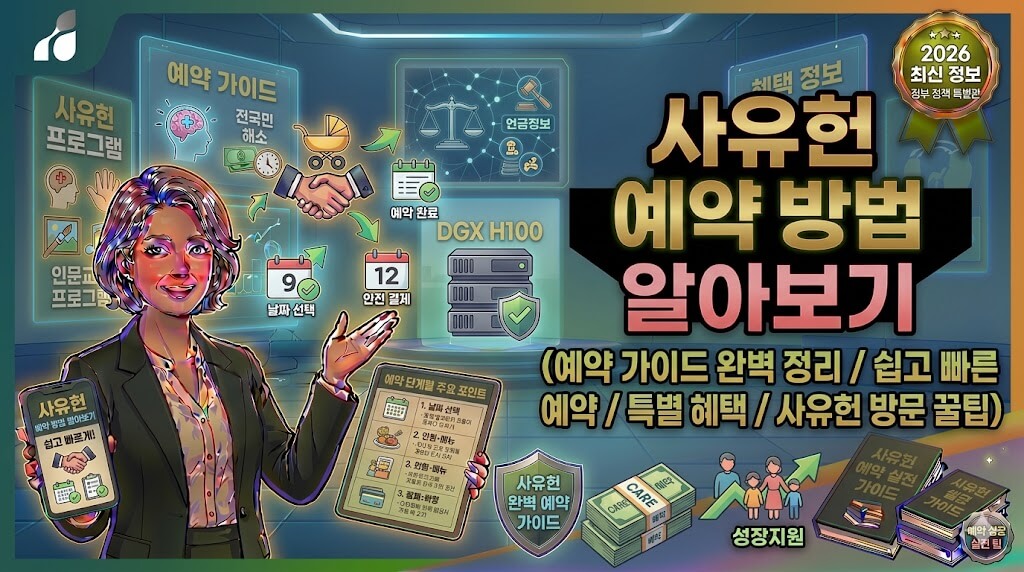 사유헌 예약 방법 3분 완벽 정리