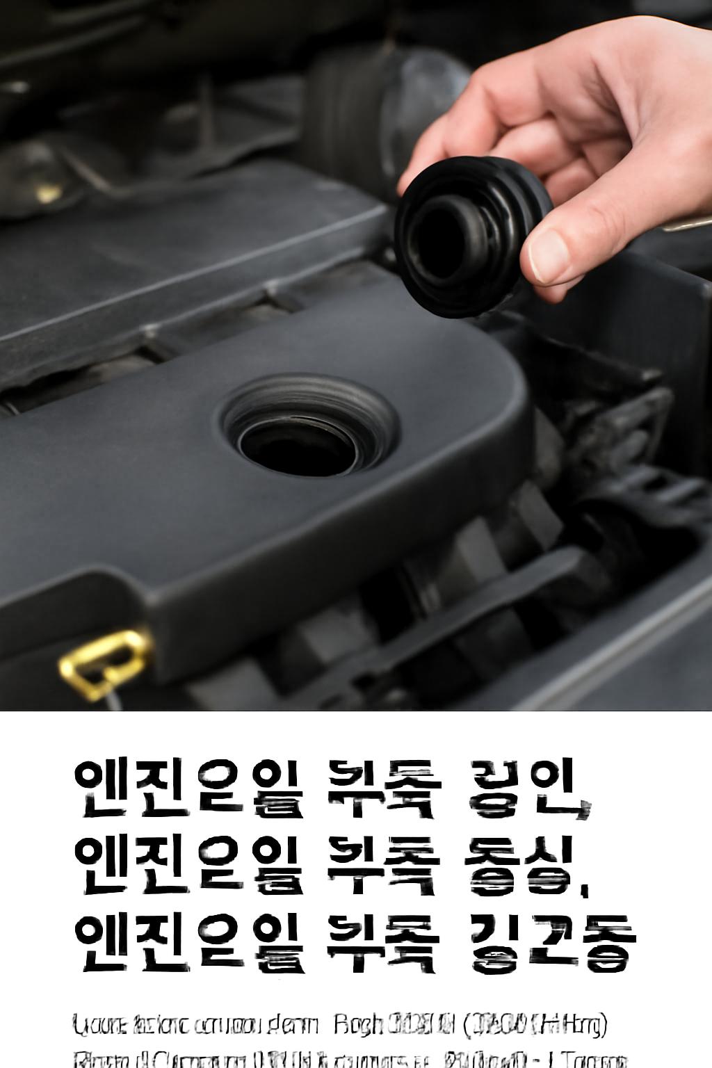 엔진오일 부족