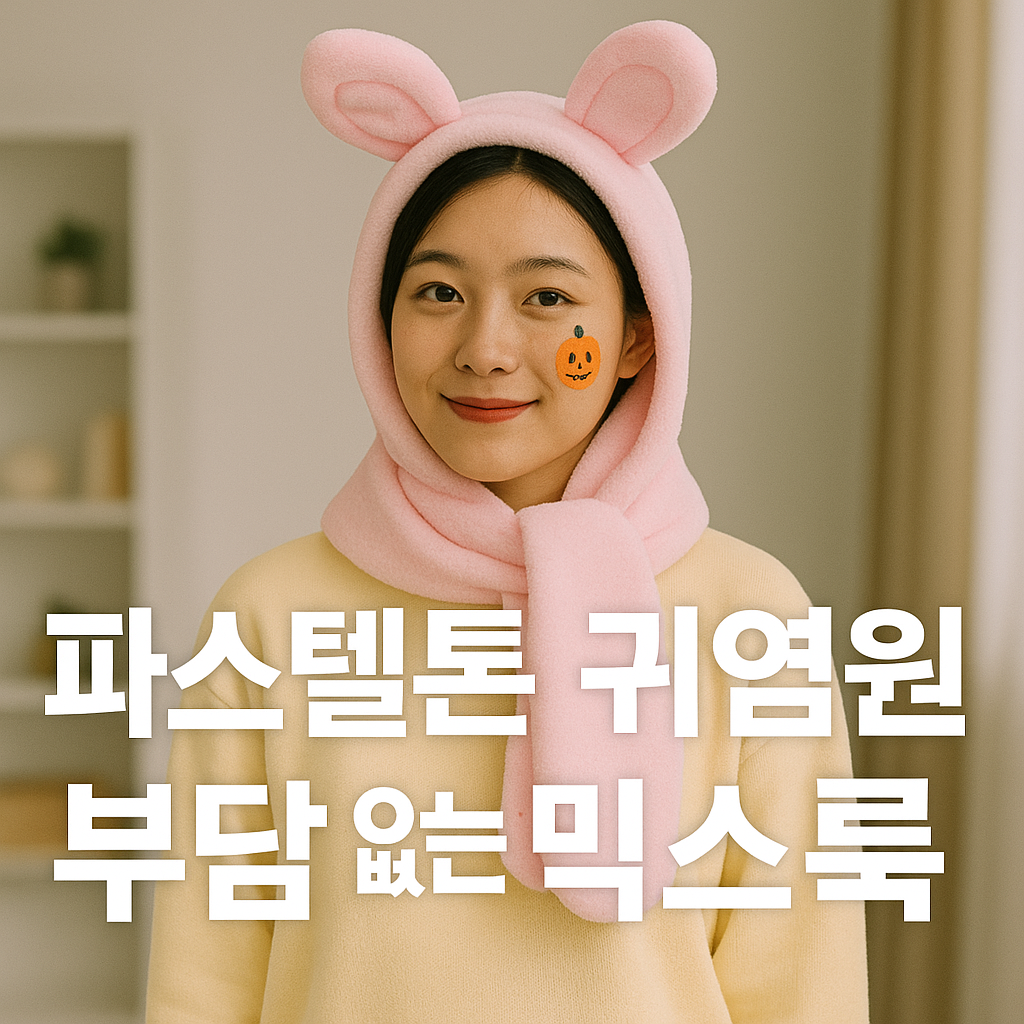 파스텔톤 귀염 코스튬 &ndash; 부담 없는 &lsquo;소프트 핼러윈룩&rsquo;