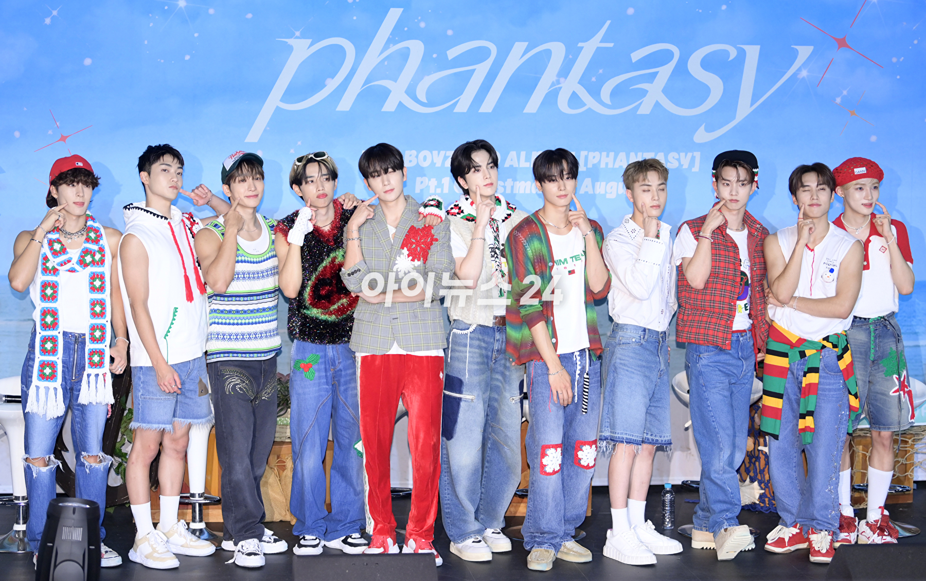 그룹 더보이즈(THE BOYZ)가 7일 오후 서울 영등포구 영등포 CGV에서 열린 더보이즈 두번째 정규앨범 '판타지'(PHANTASY) 기자간담회에 참석하고 있다. [사진=정소희 기자]