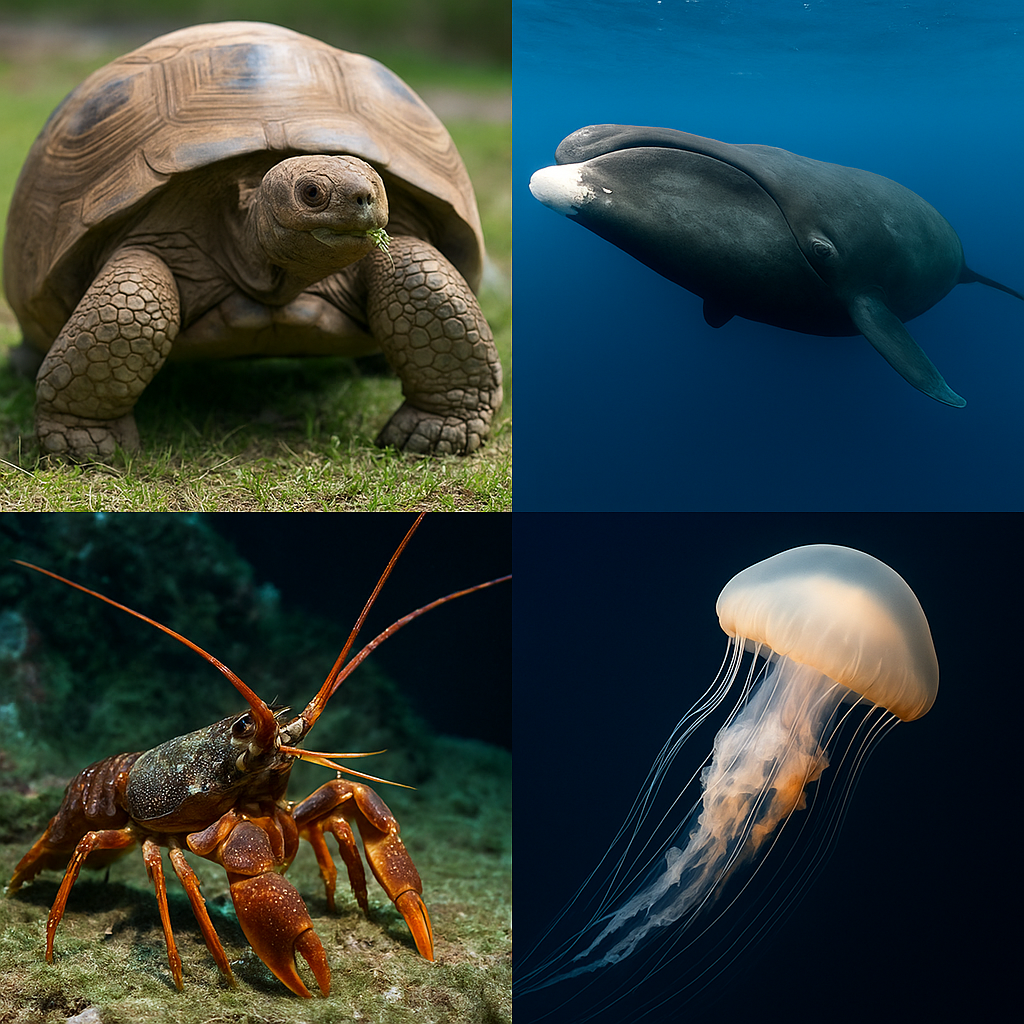 “사람은 길어야 100살인데, 동물 중에는 수백 년을 사는 종도 있다?”