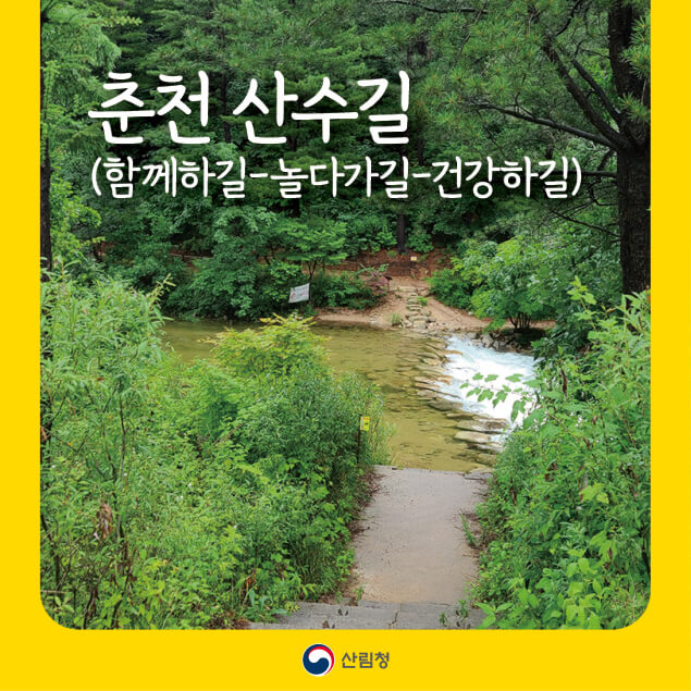 춘천 산수길 완전정복! 하늘하길&middot;놀다가길&middot;건강하길로 떠나는 힐링 트레킹