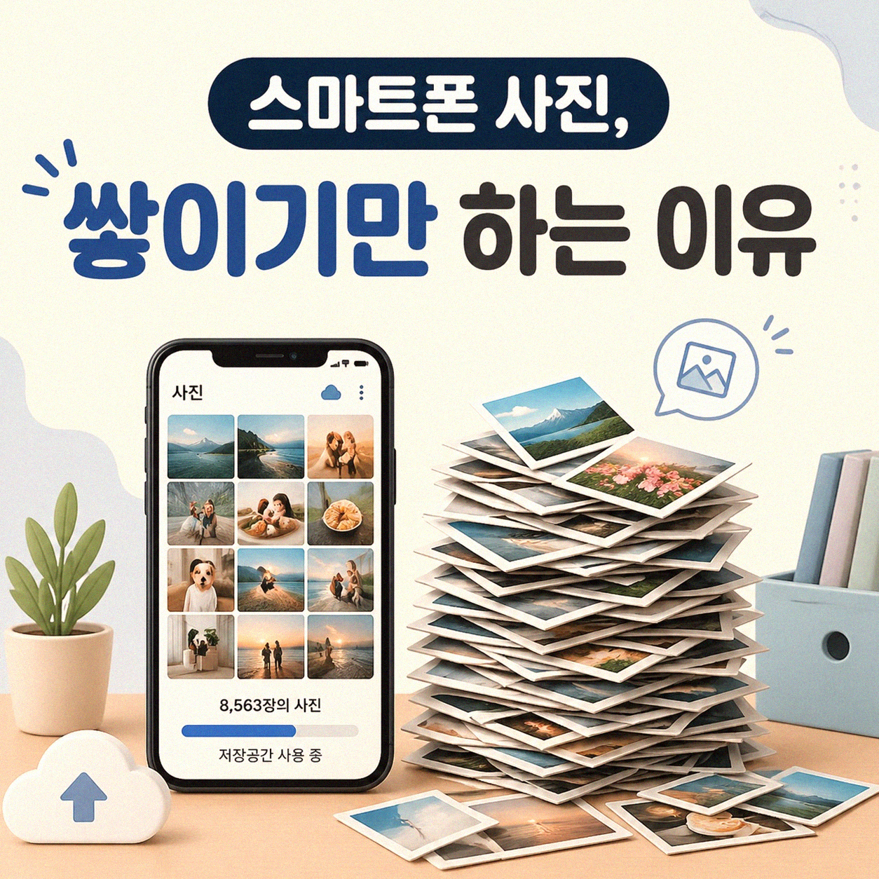 사진 파일 스마트폰에서 자동으로 정리되는 기능, 뭘까