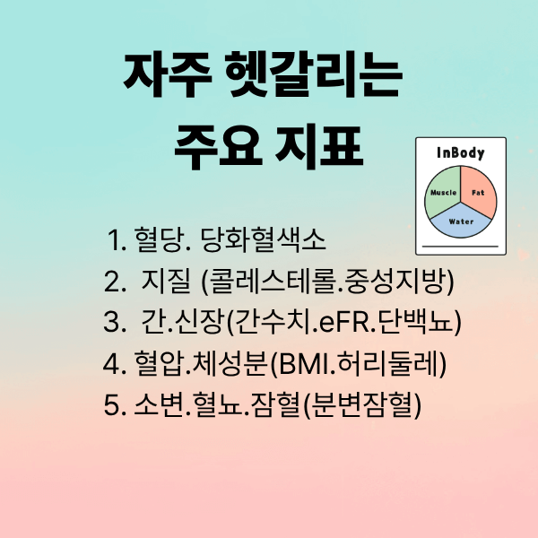 자주 헷갈리는 주요 지표