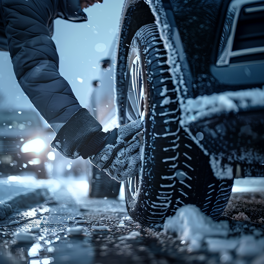 겨울철 자동차 타이어 관리 팁