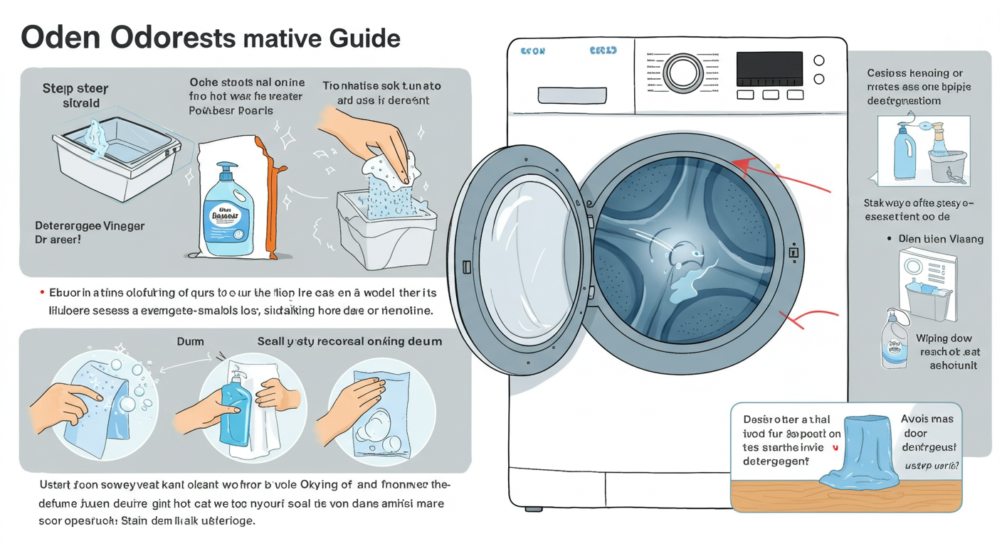 세탁기 냄새 제거를 위한 첫걸음, 통세척부터 시작하세요