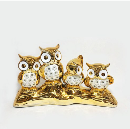 재물이 들어오는 부엉이 장식