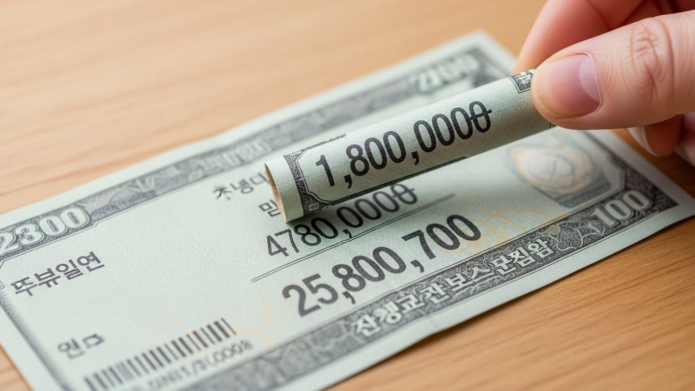 연말정산 납부세액