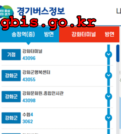 강화도 가는 방법 - 88번 버스 이용