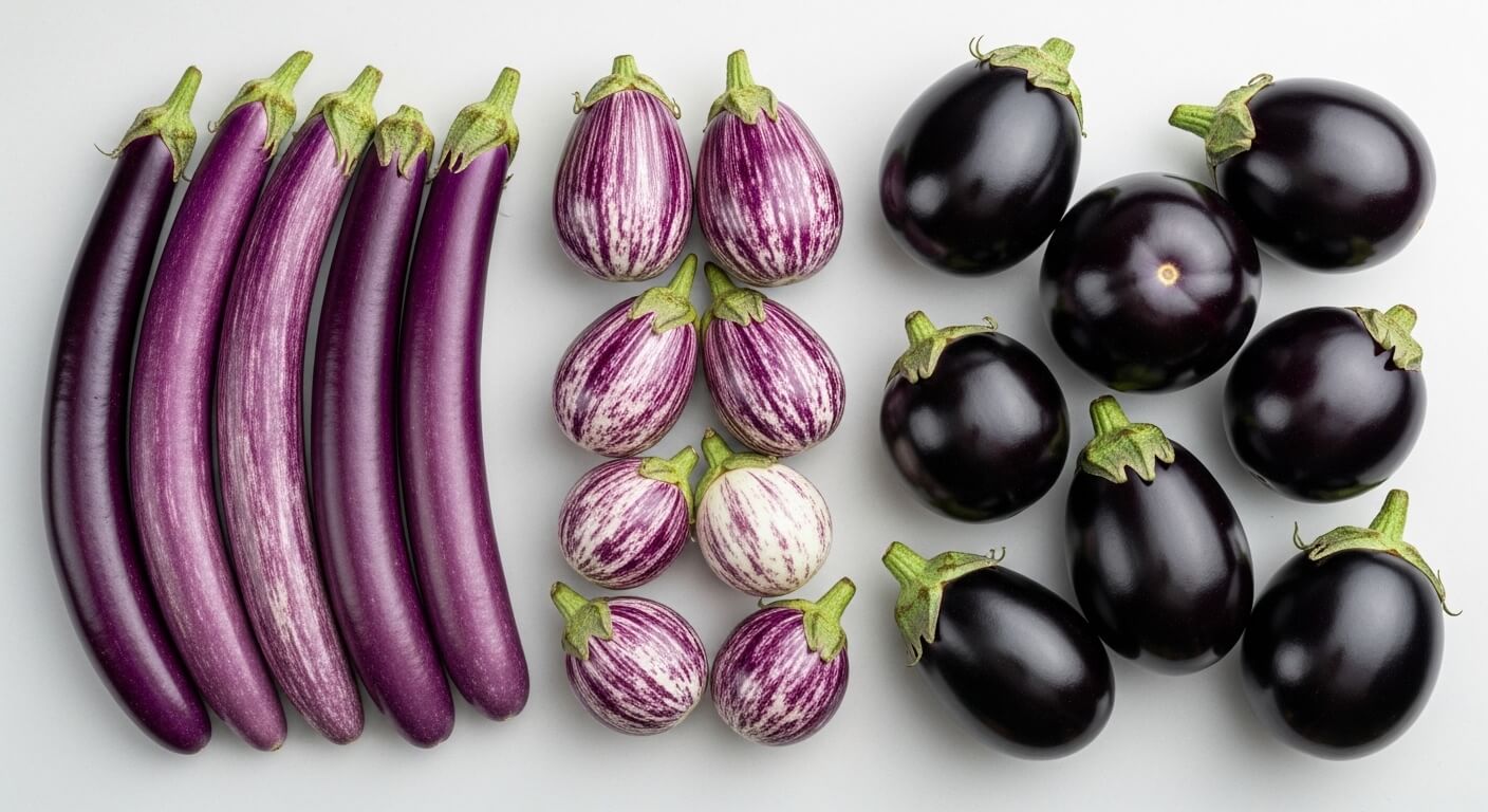 가지의 종류: 형태와 기후가 만든 다양성