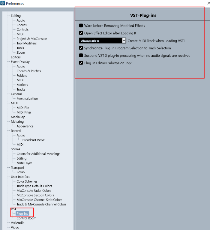 VST - Plug-ins