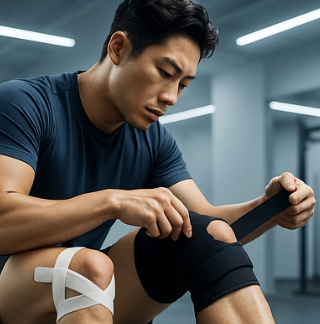 무릎테이핑, 너무 꽉 감으면 생기는 문제점