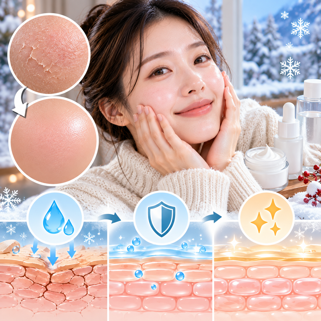 겨울철 피부 장벽 관리